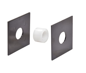 CRL SS0BRG1 2" Square Replacement Gasket Set for SS0B Standoff Railing System