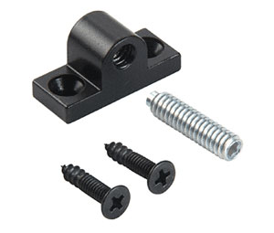 CRL 30824313 CRL Dark Bronze Trip Bracket for Concealed Vertical Rod Panic Exit Devices - Dark Bronze