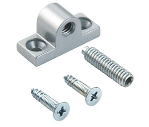 CRL 30824628 CRL Aluminum Trip Bracket for Concealed Vertical Rod Panic Exit Devices - Aluminum