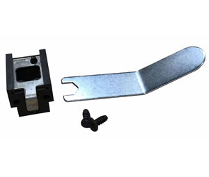 CRL 30934313 CRL Top Guide for Jackson® Concealed Vertical Rod Panic Exit Devices with Top Bolt - Dark Bronze