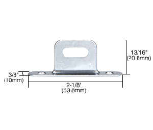 CRL 6306 Anti-Lift Clip for Showcase Track