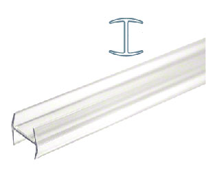 CRL CL0N128 Clip-On Seals - 180˚ In-Line 2 way - for 12.8 mm Glass