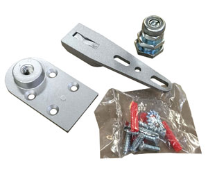 CRL CRL8010DP Adjustable Dual-Purpose Floor or Threshold Bottom Pivot Set