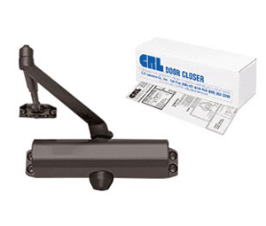 CRL DC53BRZ CRL ANSI Grade 1 Spring Size 3 Surface Mount Door Closer - Dark Bronze