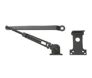 CRL DCH0ABLK Friction Type Hold Open Arm - Black