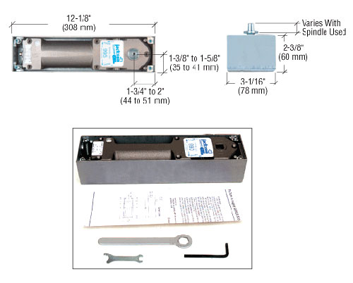 Crl J995bcd Crl Jackson 900 Series Spring Power Adjustable Floor