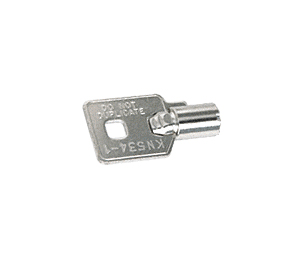 CRL KMK7 Keymatic Number 7 Combination Key for Keymatic Series Locks - Bright Polished Nickel