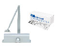 CRL PR40A CRL Adjustable Spring Power Size 1 to 4 Surface Mount Door Closer - Aluminum