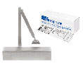 CRL PR70BFA CRL Adjustable Spring Power Size 1/2 to 4 Surface Mount Door Closer - Aluminum