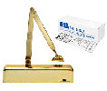 CRL PR70BFBG CRL Adjustable Spring Power Size 1/2 to 4 Surface Mount Door Closer - Bright Gold