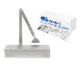 CRL PR72DAA CRL Delayed Action Adjustable Spring Power Size 1/2 to 4 Surface Mount Door Closer - Aluminum