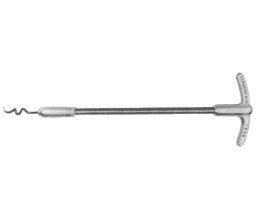 C.S. Osborne 565-1204-1 C.S. Osborne Flexible Packing Hooks - 6 1/4" Length