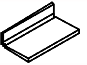 Markar CT1 Weld-In Corner Tab