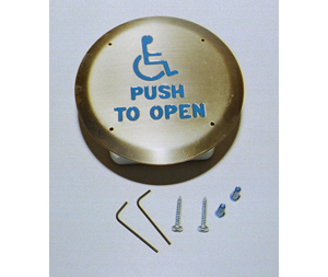 CURRAN CE-605-B-RC PP HC "Push-To-Open" Polished Brass Radio