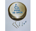 CURRAN CE-605-B-RC PP HC "Push-To-Open" Polished Brass Radio