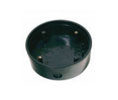 Door Controls DC10016 6" Round Surface Mount Push Plate Box