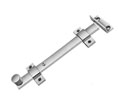 DCI 1012F US26D 12" Surface Door Bolt - Satin Chrome Plated