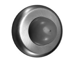 DCI 3210T US32D Wrought Convex Wall Bumper - Satin Stainless Steel