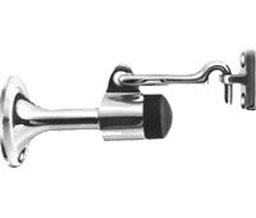 DCI 3267X US10B Heavy Duty Wall Stop with Holder - 3-3/4" Projection - Oil Rubbed Bronze