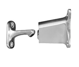 DCI 3487X US26D Automatic Door Holder with 3-1/2" Projection - Satin Chrome Plated