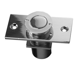 DCI 82 US26D Universal Dust Proof Strike with Adjustable/Removable Mounting Plate - Satin Chrome 