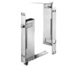DCI 945 US32 Combination Flush Bolt - Set of 905 Top Bolt and 940 Bottom Bolt - Wood Doors - Polished Stainless Steel