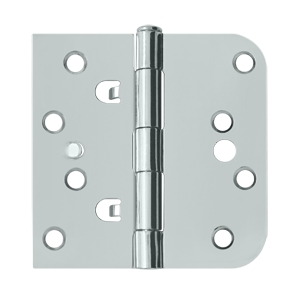 Deltana DE44058TT26 4"x 4"x 5/8"x SQ Hinge- Chrome