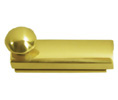 Deltana 12SBC 12" Solid Brass Heavy Duty Concealed Screw Surface Bolt