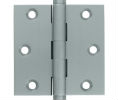 Deltana DSB3 US26D - Satin Chrome 3x3in Hinge-Full Mortise-Standard Weight-Plain Bearing-Brass Base