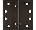 Deltana DSB4B US10B - Oil Rubbed Bronze 4x4in Hinge-Full Mortise-Standard Weight-Ball Bearing-Brass Base