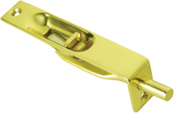 Deltana 4FB 4" Solid Brass Flush Bolt