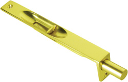 Deltana 6FBS 6" Heavy Duty Solid Brass Flush Bolt