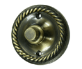 Deltana BBRR213 Solid Brass Bell Button