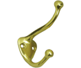 Deltana CAHH3 Solid Brass Coat & Hat Hook