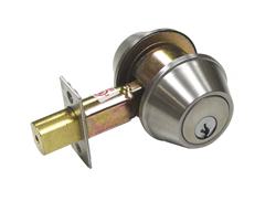 Deltana CL210LA Double Deadbolt Grade2 with 2-3/4" Backset