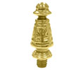 Deltana CPUT Ornate Hinge Tip-Brass Base-Lifetime Finish