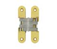 Deltana DCH216U4 Invisible Hinge 4-5/8" x 1" - Satin Brass