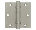 Deltana DSB35B 3.5x3.5in Hinge-Full Mortise-Standard Weight-Ball Bearing-Brass Base