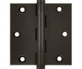 Deltana DSB35 US10AN - Ashley 3.5x3.5in Hinge-Full Mortise-Standard Weight-Plain Bearing-Brass Base