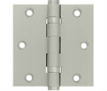 Deltana DSB35B US15 Satin Nickel 3.5x3.5in Hinge-Full Mortise-Standard Weight-Ball Bearing-Brass Base