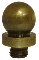 Deltana DSBTL Ball Hinge Tip-Brass Base