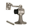 Deltana DSF444 3-3/4" Solid Brass Cement Floor Mount Bumper with Holder