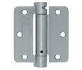 Deltana DSH35R4 3.5x3.5in Single Acting Spring Hinge-Full Mortise-Residential Weight-Steel Base