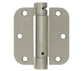 Deltana DSH35R5 3.5x3.5in Single Acting Spring Hinge-Full Mortise-Residential Weight-Steel Base