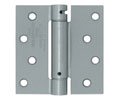 Deltana DSH44 4x4in Single Acting Spring Hinge-Full Mortise-Residential Weight-Steel Base