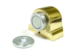 Deltana DSM125 Solid Brass Magnetic Dome Stop & Catch