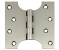 Deltana DSPA4040 4x4in Parliament Hinge-Full Mortise-Brass Base
