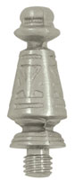 Deltana DSPUT Ornate Hinge Tip-Brass Base