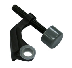 Deltana HPH89 Solid Brass Hinge Mounted Pin Stop for Brass Hinges