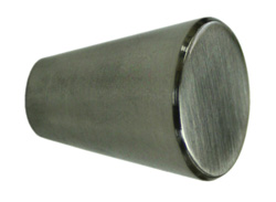 Deltana KC20 Solid Brass Knob Cone Cabinet Pull